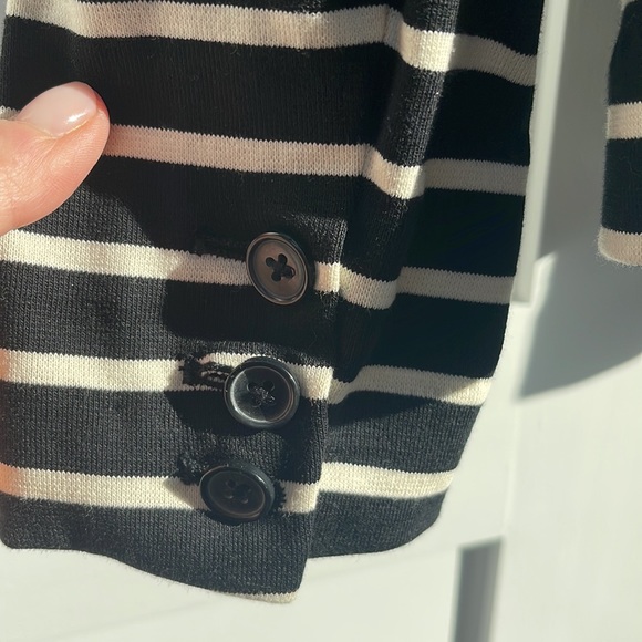 A New Day black and white striped jersey blazer. Size medium. - Picture 7 of 7